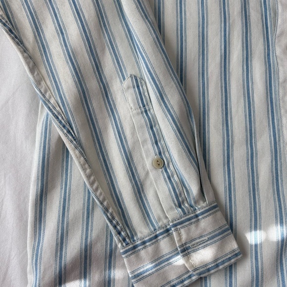 VINTAGE Nautica cotton button up - Picture 4 of 5